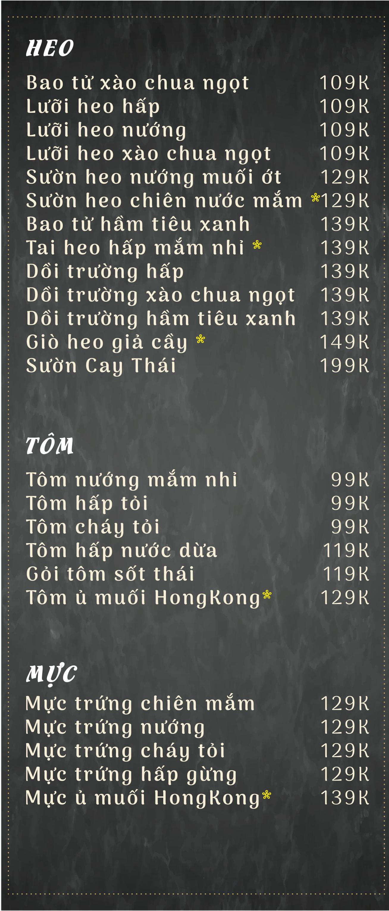 Menu Nón Lá